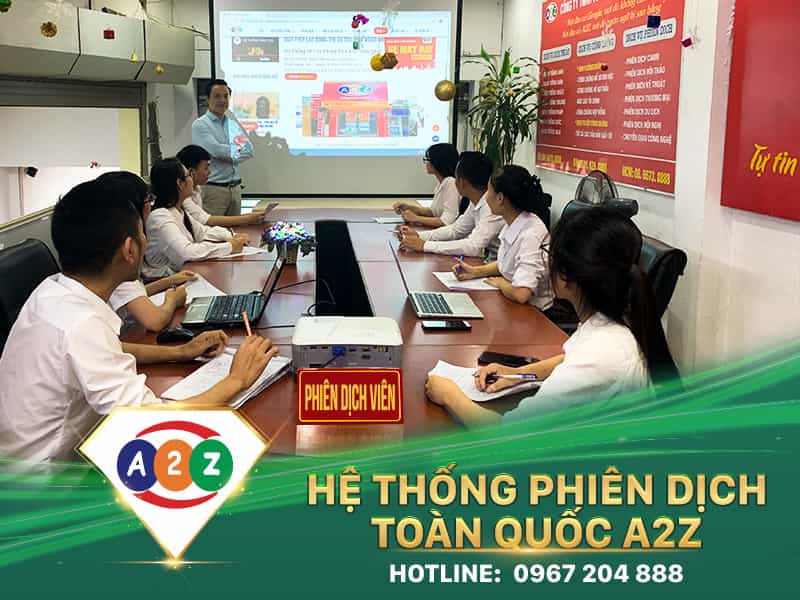 Phiên dịch tiếng Anh