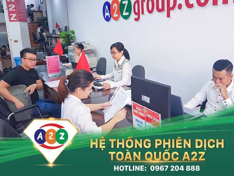 Văn phòng giao dịch của phiên dịch A2ZGroup