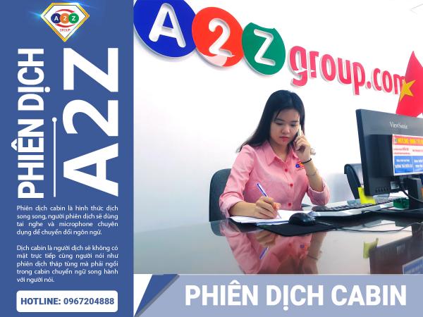 Phiên dịch Cabin A2Z toàn quốc