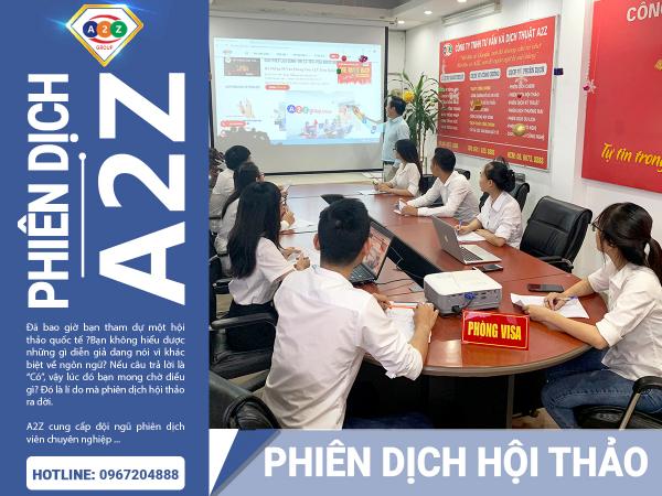 Phiên dịch hội thảo toàn quốc - Phiên Dịch A2Z