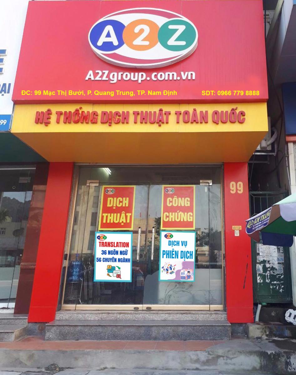 Văn phòng giao dịch a2zgroup