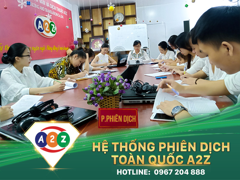 Văn phòng phiên dịch A2ZGroup